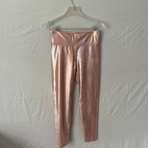 Heroine Sport Peach Sparkle Leggings